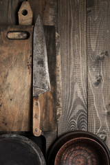 Vintage kitchen utensils