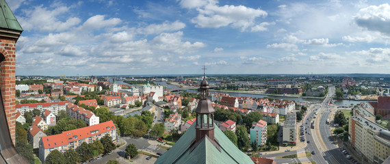 Szczecin, panorama miasta