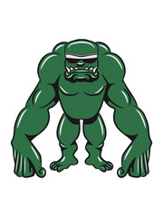 Monster funny sunglasses muscles