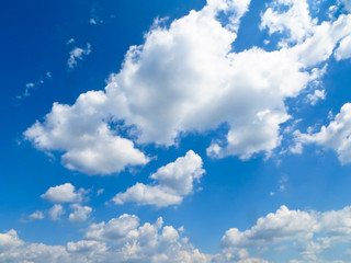 Obraz premium Blue sky and clouds