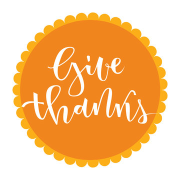 Give thanks greeting