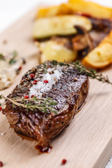 Grilled bbq steak