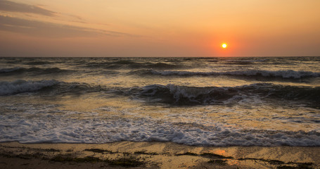 sunrise over the sea