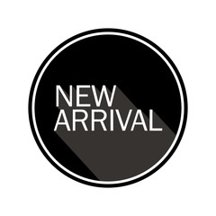 New Arrival Round Label Icon