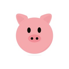 Cartoon Face Piglett
