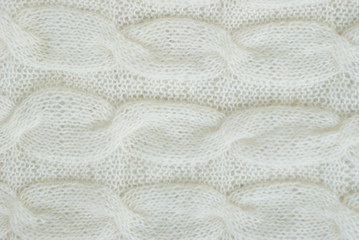 Knitted woolen background