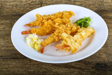 Prawn tempura