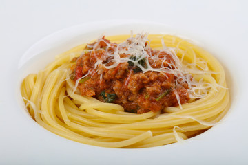 Spaghetti bolognese