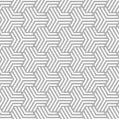 Cubes Retro Seamless Pattern Grey/White © Jan Engel