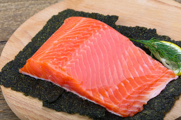 Salmon fillet