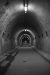 Fototapeta na wymiar Tunnel in Zagreb, Croatia