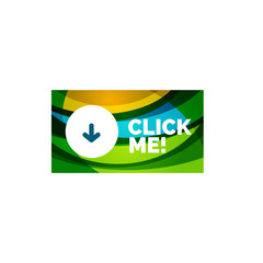 Abstract rectangle button template