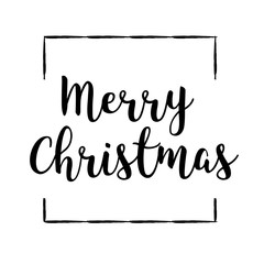 Merry Christmas lettering Open sourse font
