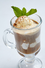 coffee with ice cream