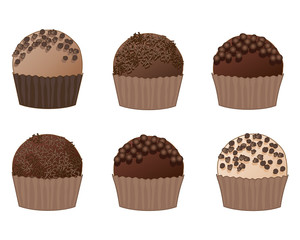 chocolate truffles