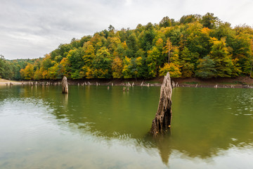 Obraz premium Churet Lake, Mazandaran, Iran
