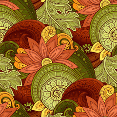 Vector Seamless Floral Pattern