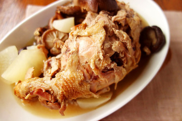 鶏肉スープ