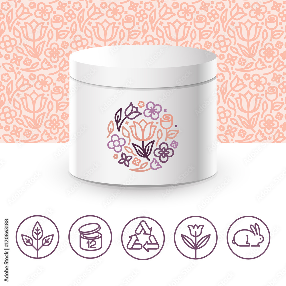 Poster Vector design kit - set of design elements