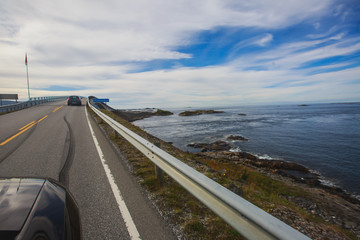Fototapeta premium Famous norwegian Atlantic Ocean Road, Norway