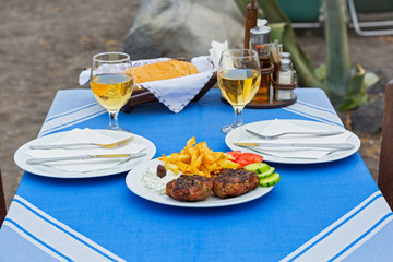 Restaurant on the beach