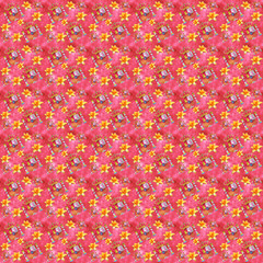 Spanish coat of arms seamless pattern.Flag and coat of arms of Spain background usable for decoration, textile or paper prints, scrapbooks,planner supplies.