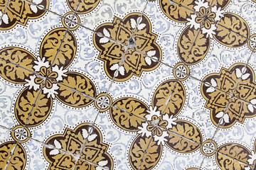 Typical decorative tiles