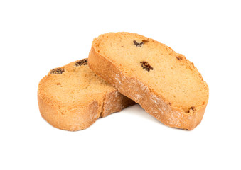 Rusks with raisins