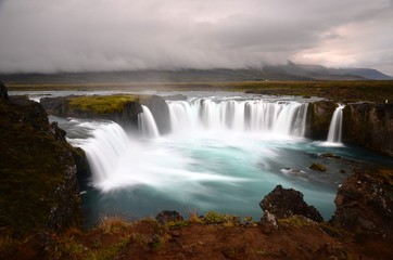 Fototapeta premium Godafoss waterfall