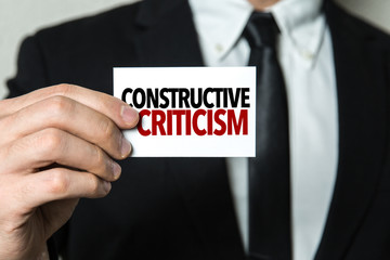 Constructive Criticism