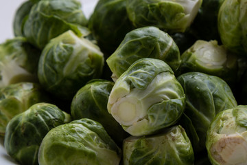 Fototapeta premium fresh brussels sprouts