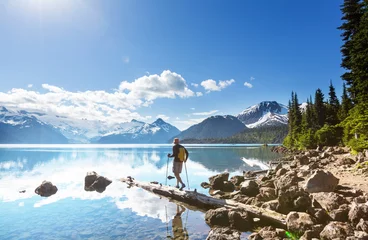Selbstklebende Fototapete Kanada Garibaldi-See