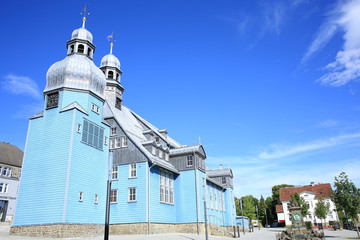 The historic Church in Clausthal-Zellerfeld in Lower Saxony, Germany