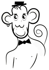 Mono guapo