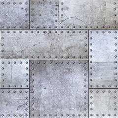 steel metal plate background