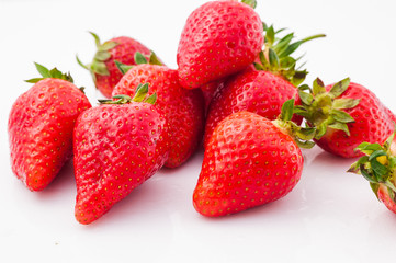   fresh red   strawberry