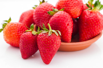   fresh red   strawberry