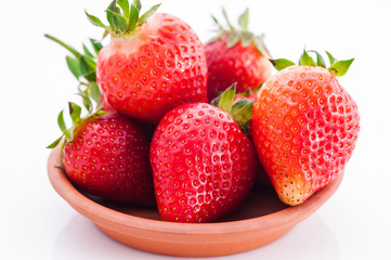   fresh red   strawberry