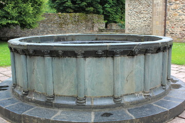 Bassin des serpentines à Conques