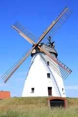 Historic windmill in Lower Saxony, Germany
