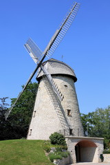 Historic windmill in Ennigerloh, Westphalia, Germany