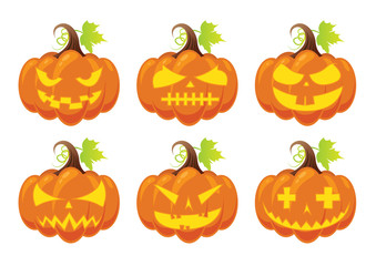 pumpkin face ghost
