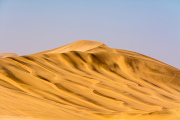 Fototapeta na wymiar Sand Dunes in the region of swakopmund