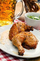 chicken with beer