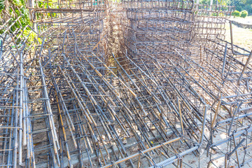 steel poles for construction