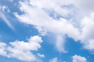 Obraz premium Clouds blue sky background