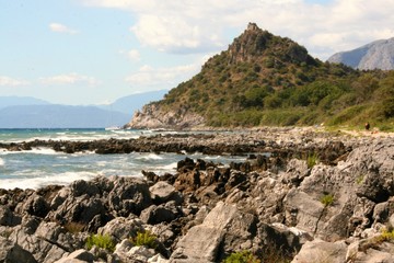 Fototapeta na wymiar costa di Maratea