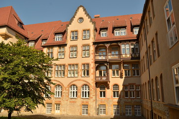Fototapeta na wymiar Altes Rathaus in Bielefeld, Westfalen, Deutschland