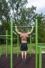 Man doing exercise