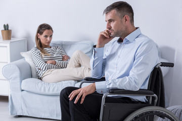 Hard relation with a disabled partner